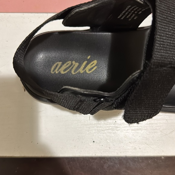Aerie Black Women's Sandals - Picture 2 of 7